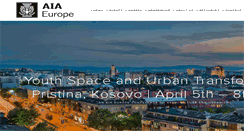 Desktop Screenshot of aiaeurope.org